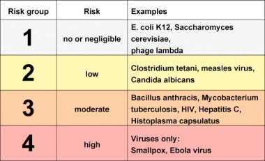 Biosafety Risk Groups